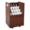 Adiroffice Mahogany, MDF Wood, 15.25 in W, 24.75 in L, 13.25 in D ADI624-MA-MK - alternate 1